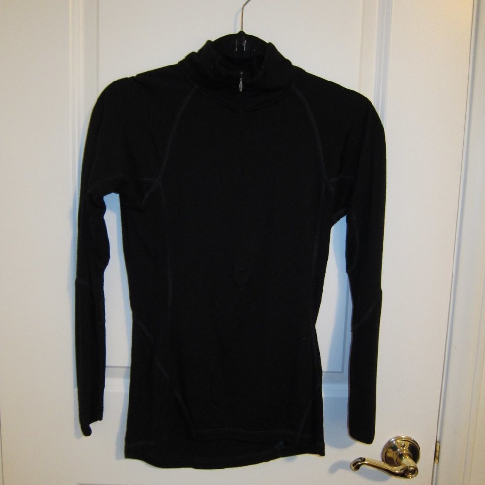 Smartwool Women's Small 1/4 Zip Mock neck top